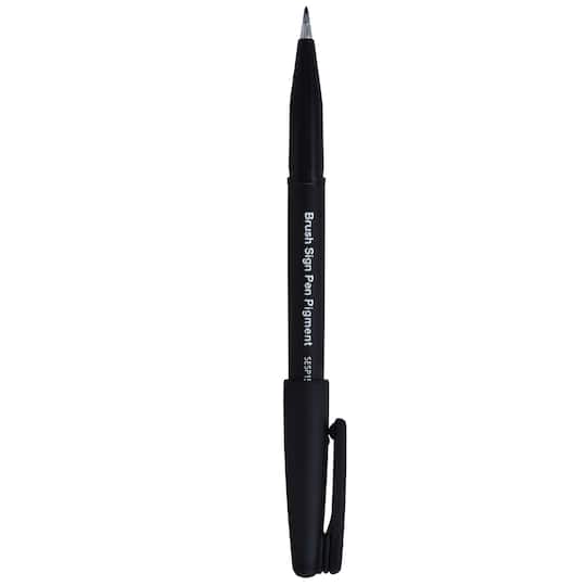 Pentel® Sign Pen® Black Open Stock Pigment Ink Brush Pen